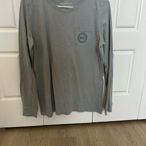 Vineyard Vines Gray Long Sleeve Tee